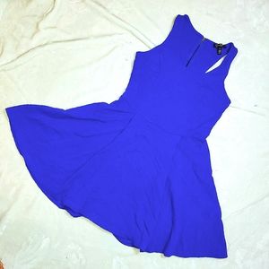 Jessica Simpson cobalt blue racerback dress